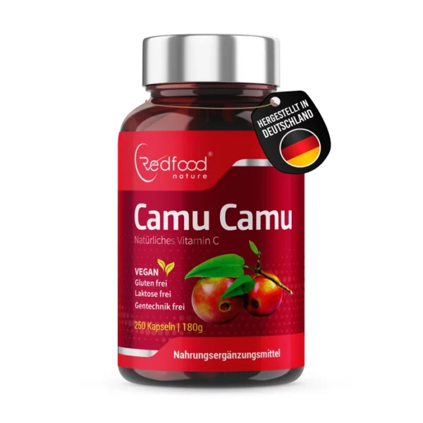 Camu Camu 250 Kapseln Superfood mit extrem hohem Vitamin-C-Gehalt