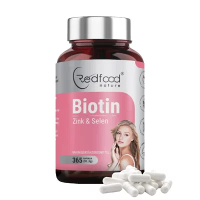 Biotin Zink & Selen 365 Kaspeln für Schönheit der Frau