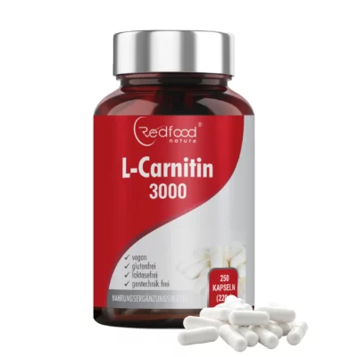 L-Carnitin 3000mg 250 Kapseln Carnitintartrat kaufen